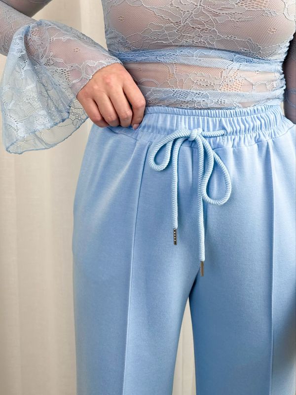 FEY SWEATPANTS LIGHT BLUE