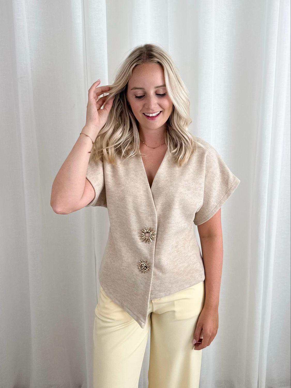 KIKI SOFT TOP BEIGE