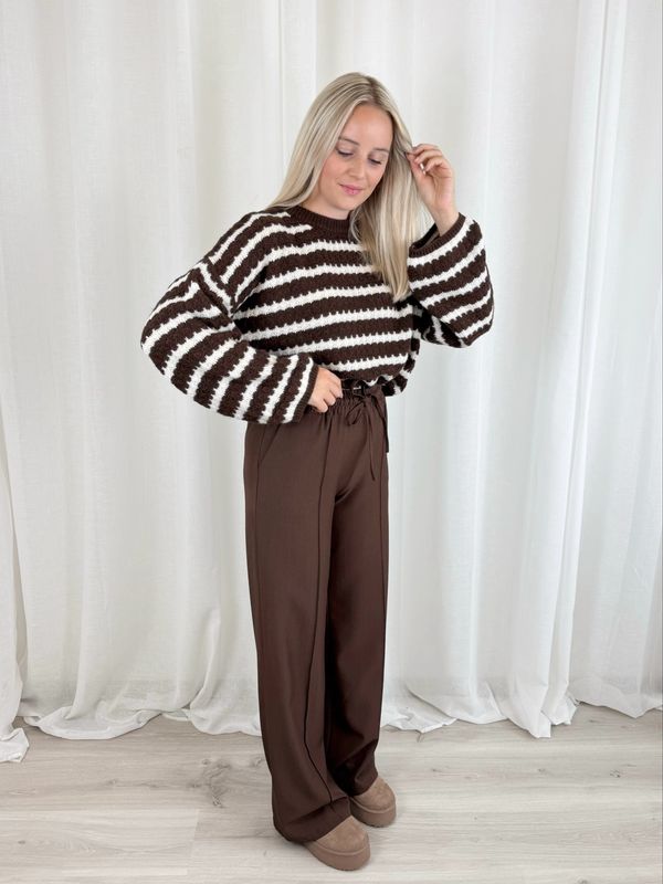 NANE TROUSER BROWN