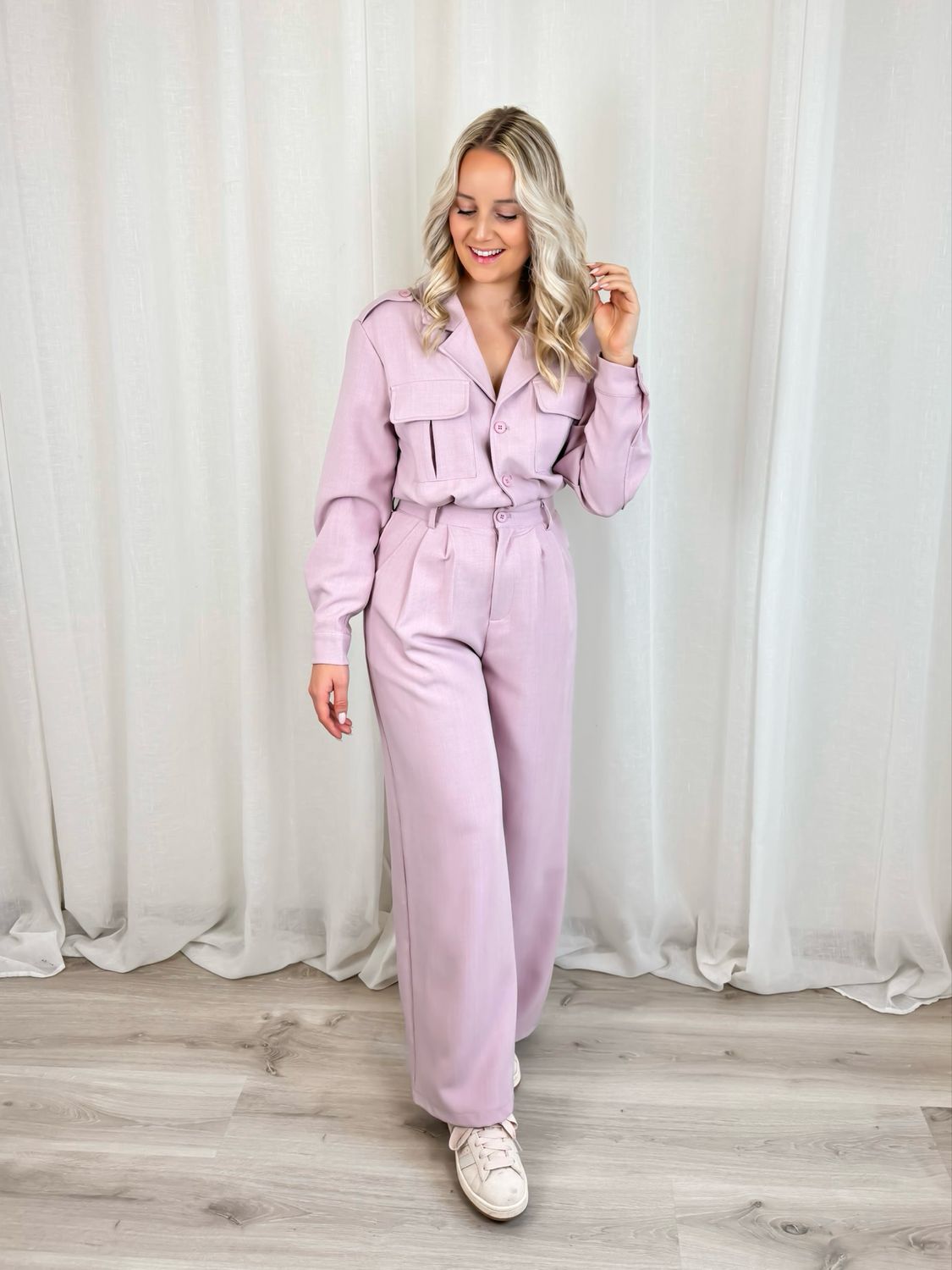 ZOE JUMPSUIT LIGHT PINK
