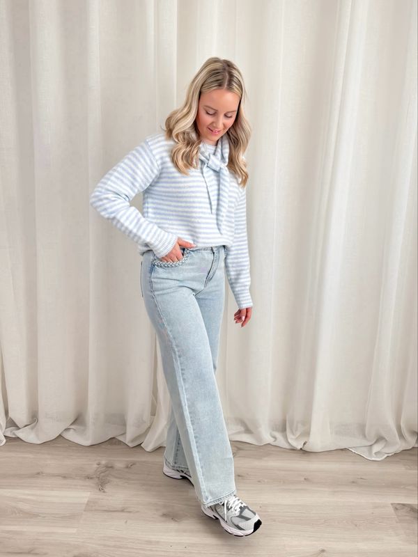 SOPHIA WIDE LEG JEANS BLUE