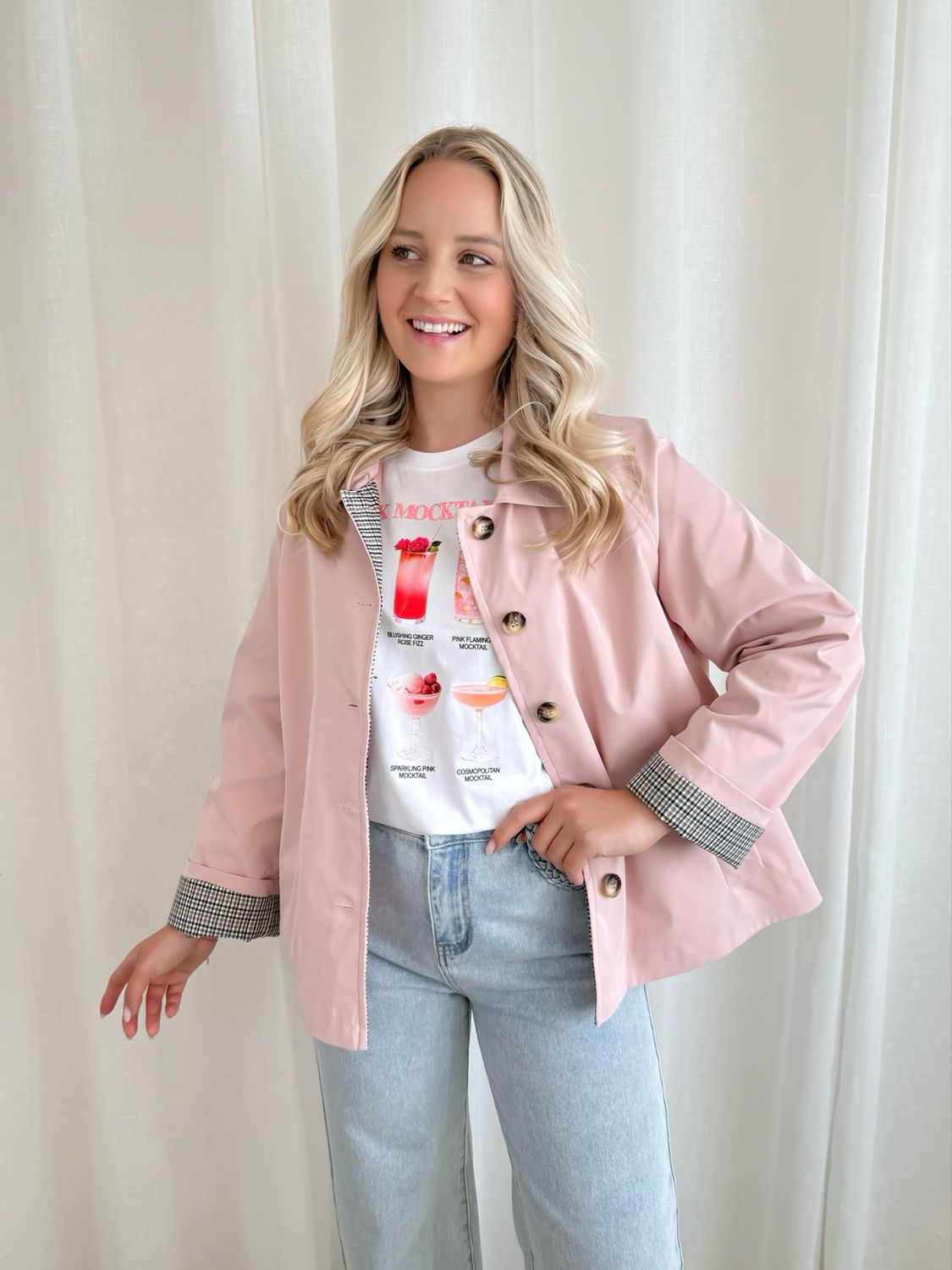 MOLLY JACKET OLD PINK