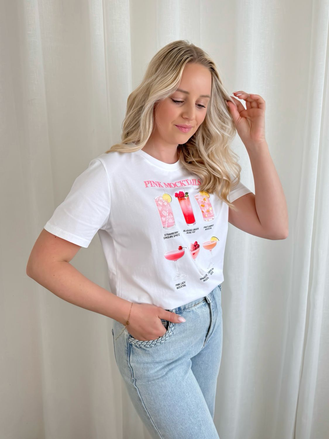 MOCKTAIL T-SHIRT WHITE