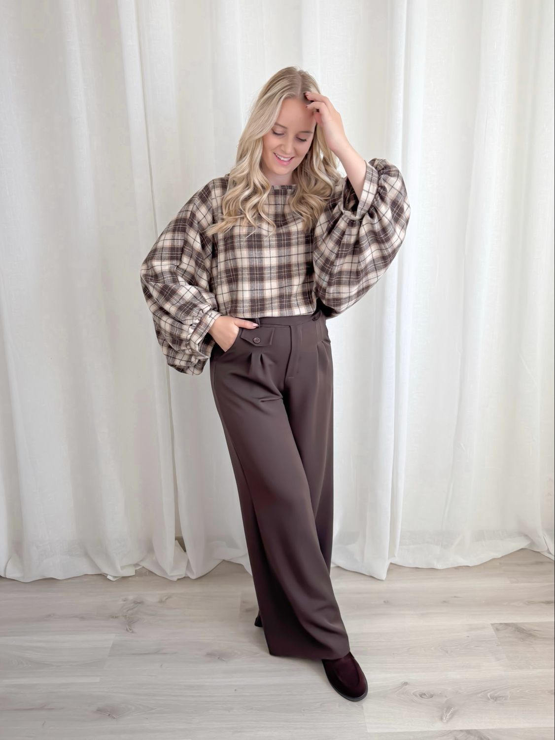 MARLY TROUSER BROWN