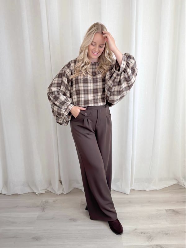 MARLY TROUSER BROWN