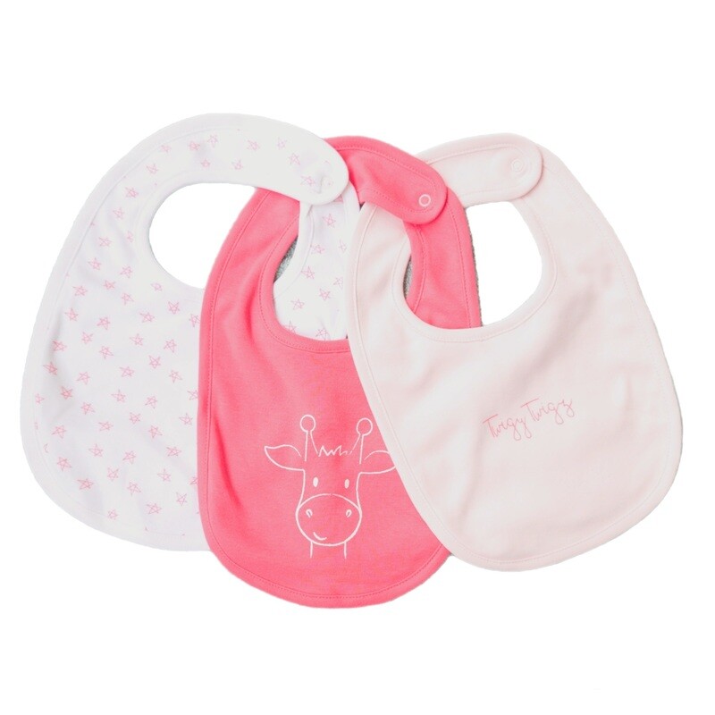 Organic 3 Pack Bib set – one size