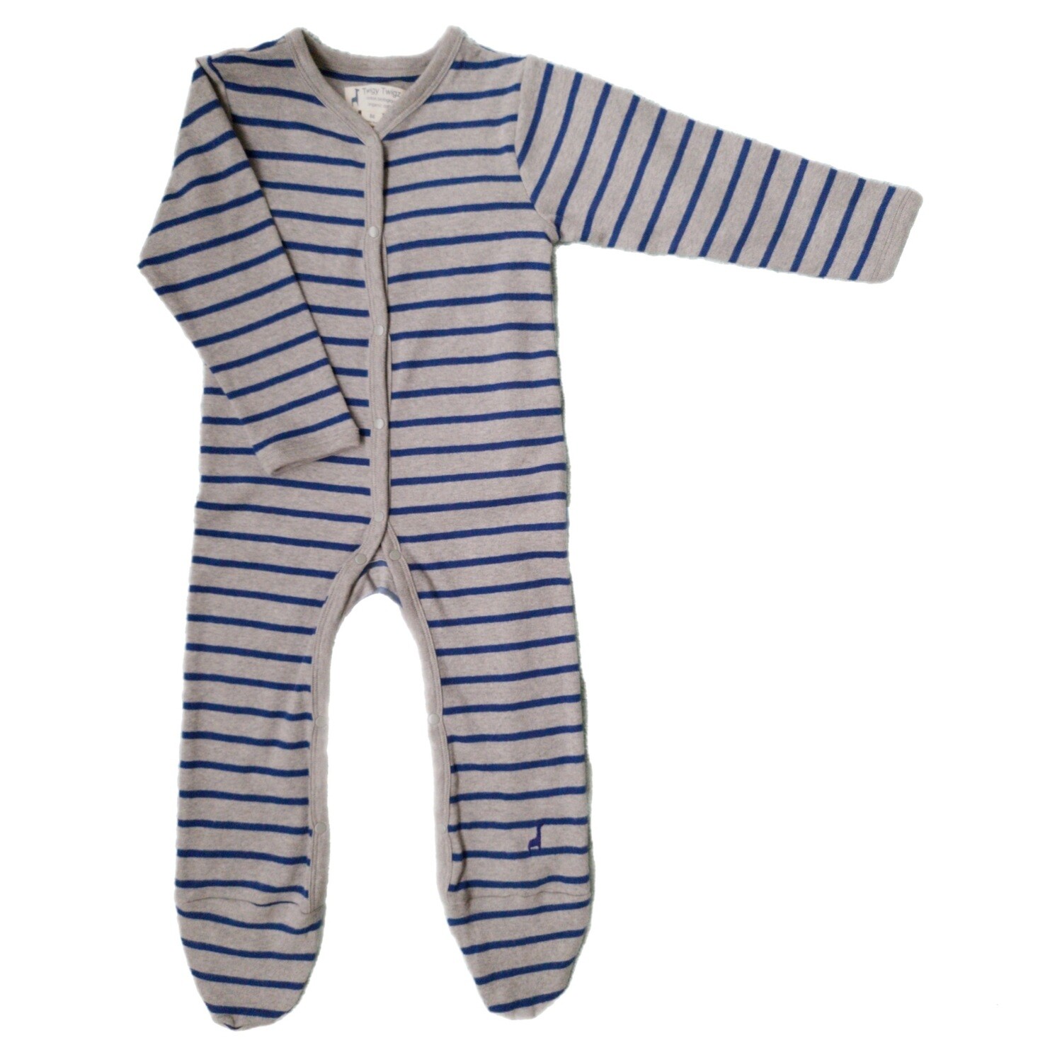 Organic Striped All in One Boys