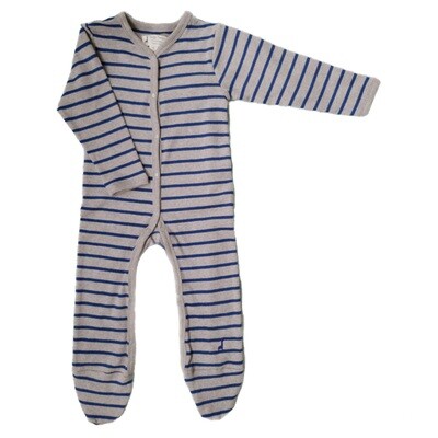 Organic Striped All in One Boys