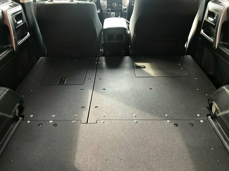 GOOSE GEAR - TOYOTA 4RUNNER 2010-2024 5TH GEN SECOND ROW SEAT DELETE PLATE SYSTEM