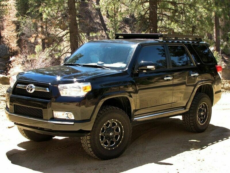 Front Runner Slimline II - Toyota 4Runner Roof Rack 5th Gen (Full Cargo Rack Foot Rail Mount) - 3/4 Length
