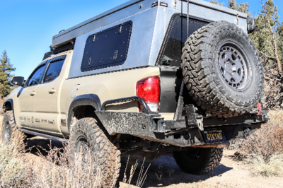 C4 - Tacoma Overland Series High Clearance Rear Bumper / 3rd Gen / 2016+