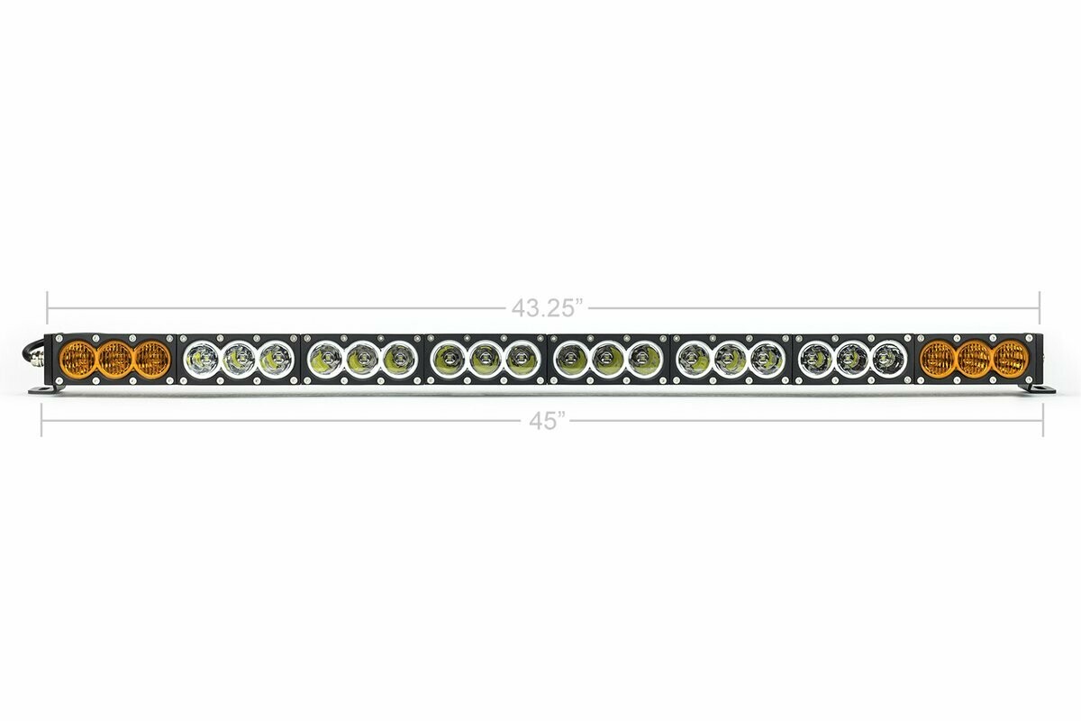 Cali Raised | 43&quot; AMBER/WHITE DUAL FUNCTION LED BAR