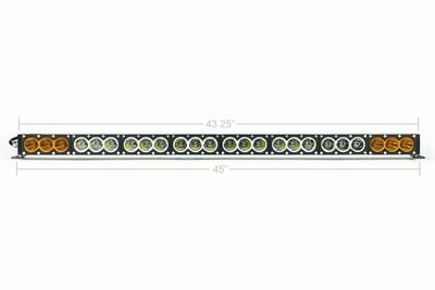 Cali Raised | 43&quot; AMBER/WHITE DUAL FUNCTION LED BAR