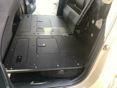 Goose Gear - TACOMA 2005-PRESENT 2ND AND 3RD GEN DOUBLE CAB SECOND ROW SEAT DELETE PLATE SYSTEM