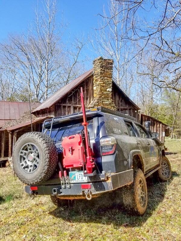 LFD Offroad - 5th Gen 4Runner High Clearance Rear Bumper