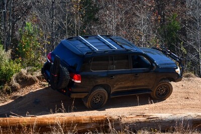 LFD Offroad - Ruggedized Crossbar(s) &amp; Bundle - 200 Series Land Cruiser - Stainless Steel with Powder Coat