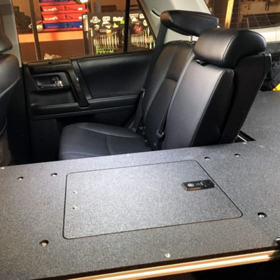 GOOSE GEAR - TOYOTA 4RUNNER 2010-PRESENT 5TH GEN. SECOND ROW SEAT DELETE PLATE SYSTEM - MODULE HEIGHT