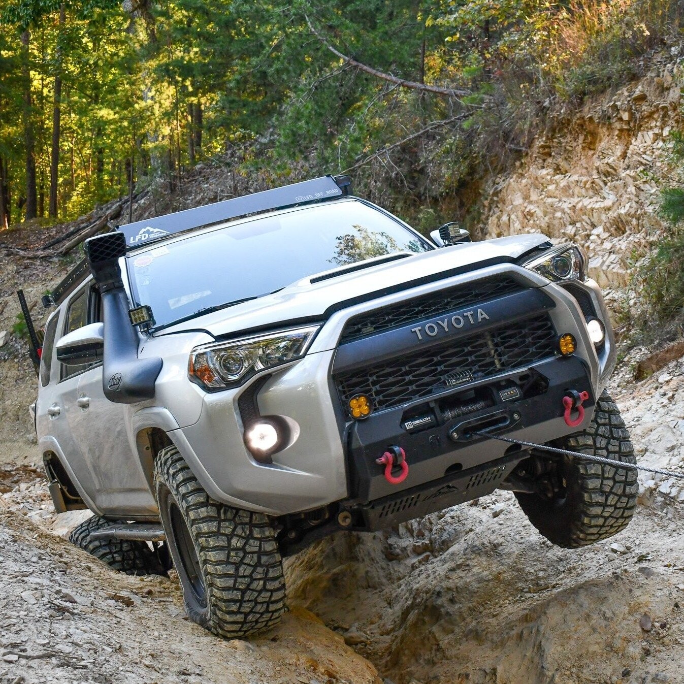 LFD Offroad 5th Gen 4Runner Front Bumper Hybrid Bumper 2014