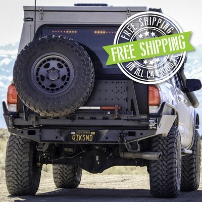 C4 - Tacoma Overland Series High Clearance Rear Bumper / 3rd Gen / 2016+