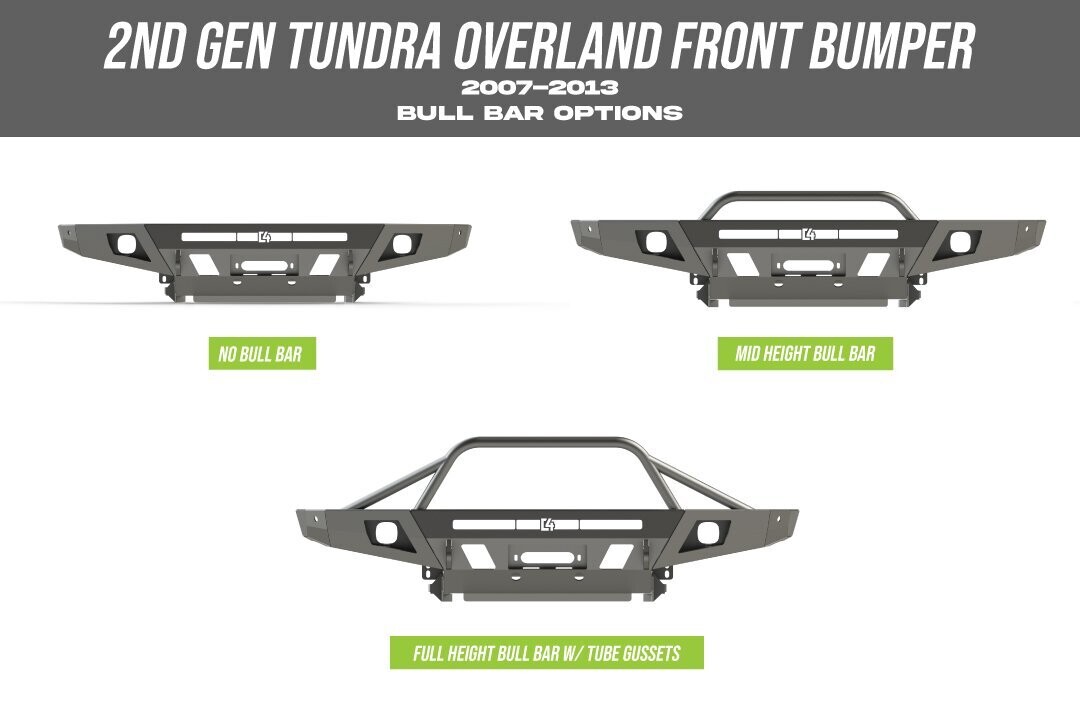 C4 - Tundra Overland Series Front Bumper - 2nd Gen - 2007-2013