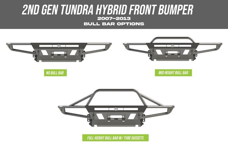 C4 - Tundra Hybrid Front Bumper - 2nd Gen - 2007-2013