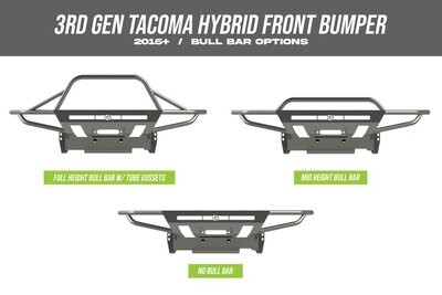 C4 - Tacoma Overland Front Bumper / 3rd Gen / 2016+