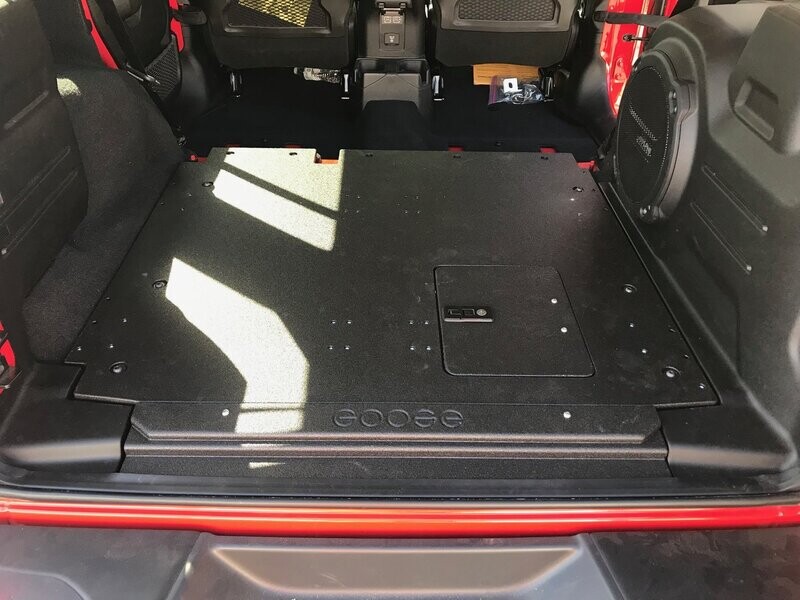 GOOSE GEAR - JEEP WRANGLER 2018-PRESENT JLU 4 DOOR REAR PLATE SYSTEM