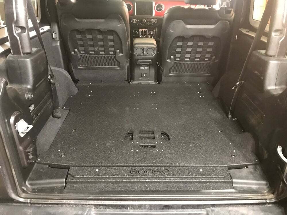 GOOSE GEAR - JEEP WRANGLER 2018-PRESENT JL 2 DOOR REAR PLATE SYSTEM