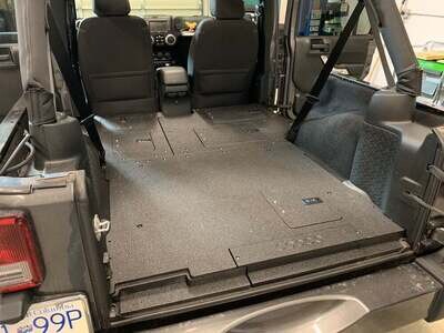 GOOSE GEAR - STEALTH SLEEP PACKAGE FOR JEEP WRANGLER 2007-2018 JKU 4 DOOR