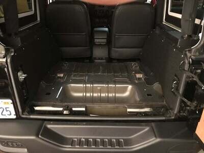 GOOSE GEAR - JEEP WRANGLER 2007-2018 JK 2 DOOR SIDE CUBBIES