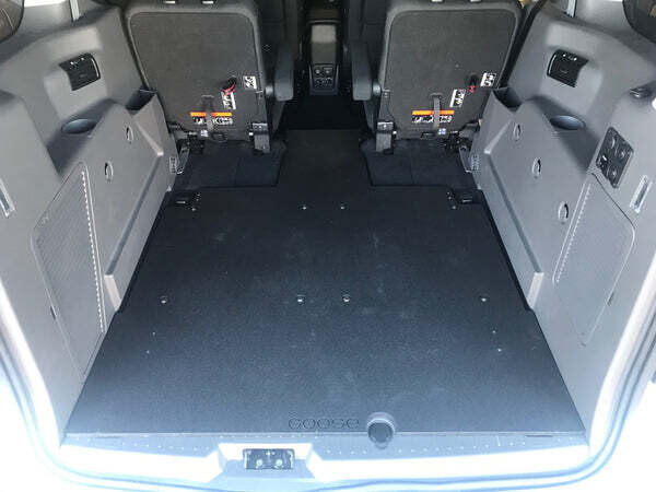 GOOSE GEAR - FORD TRANSIT CONNECT 2014-PRESENT 2ND GEN. REAR PLATE SYSTEM™ - LONG WHEEL BASE