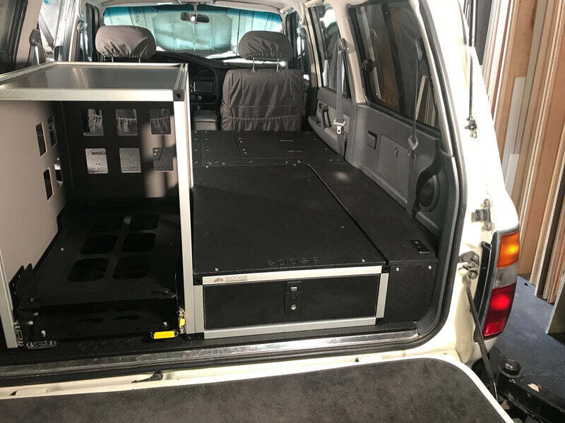 GOOSE GEAR - ULTIMATE CHEF AND SLEEPING PACKAGE FOR TOYOTA LAND CRUISER 1991 - 1997 80 SERIES