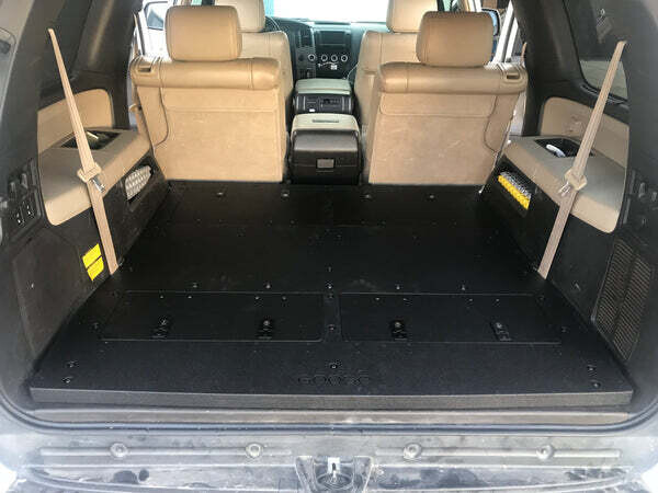 GOOSE GEAR - TOYOTA SEQUOIA 2008-2022 2ND GEN. REAR PLATE SYSTEM