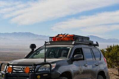 LFD Offroad - GX460 Roof Rack - Stainless Steel - New Wide Version