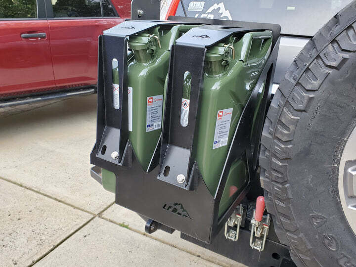 LFD Offroad - Dual Jerry Can Mount