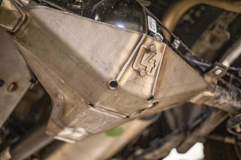 C4 - Tacoma Rear Differential Skid Plate / 3rd Gen / 2016+