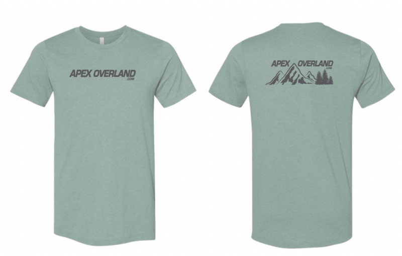 Apex Overland T-Shirt | Mountain Logo (Short sleeve - Unisex Adult)