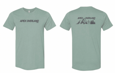 Apex Overland T-Shirt | Mountain Logo (Short sleeve - Unisex Adult)