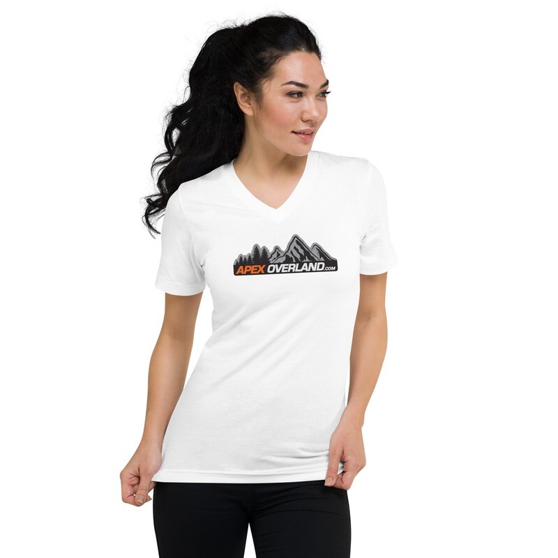 Apex Overland - Unisex Short Sleeve V-Neck T-Shirt