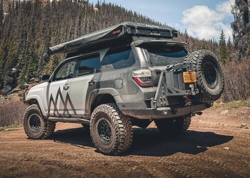 Backwoods - 4Runner (2014-2024) Hi-Lite High Clearance Dual Swing Out Rear Bumper