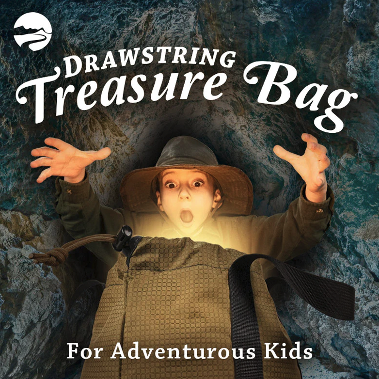 BLUE RIDGE OVERLAND GEAR - DRAWSTRING TREASURE BAG