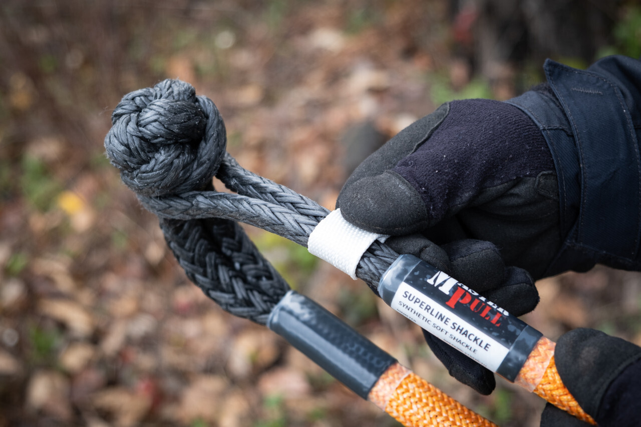 MasterPull - SUPERLINE SOFT SHACKLE - 10MM (3/8&quot;) - 10&#39;