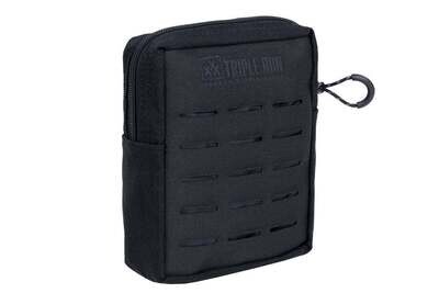 BLUE RIDGE OVERLAND GEAR - TRIPLE RUN: SMALL GP POUCH Molle Front - 7 X 5 X 2&quot;