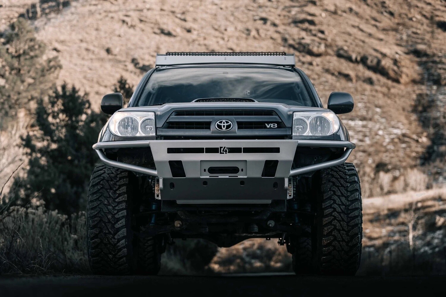 C4 Fabrication - 4RUNNER HYBRID FRONT BUMPER / 4TH GEN / 2003-2009