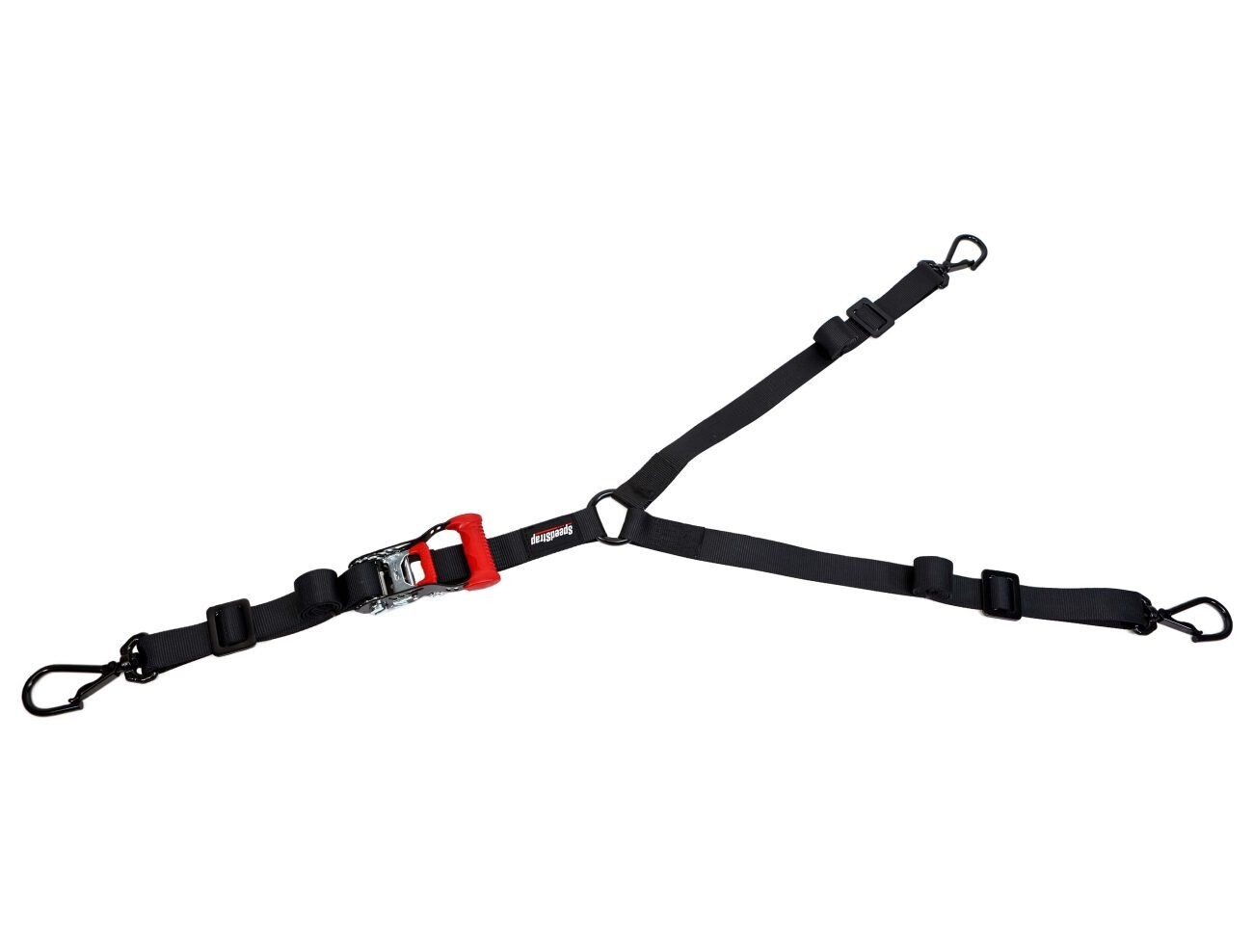 Speed Strap - 1.5″ 3-POINT SPARE TIRE TIE-DOWN WITH SWIVEL HOOKS