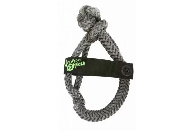 Voodoo Offroad - 3/8&quot; x 7&quot; Winch Soft Shackle - Black
