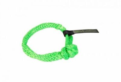 Voodoo Offroad - 2.0 Santeria Series 3/8&quot; x 7&quot; Winch Soft Shackle - Green