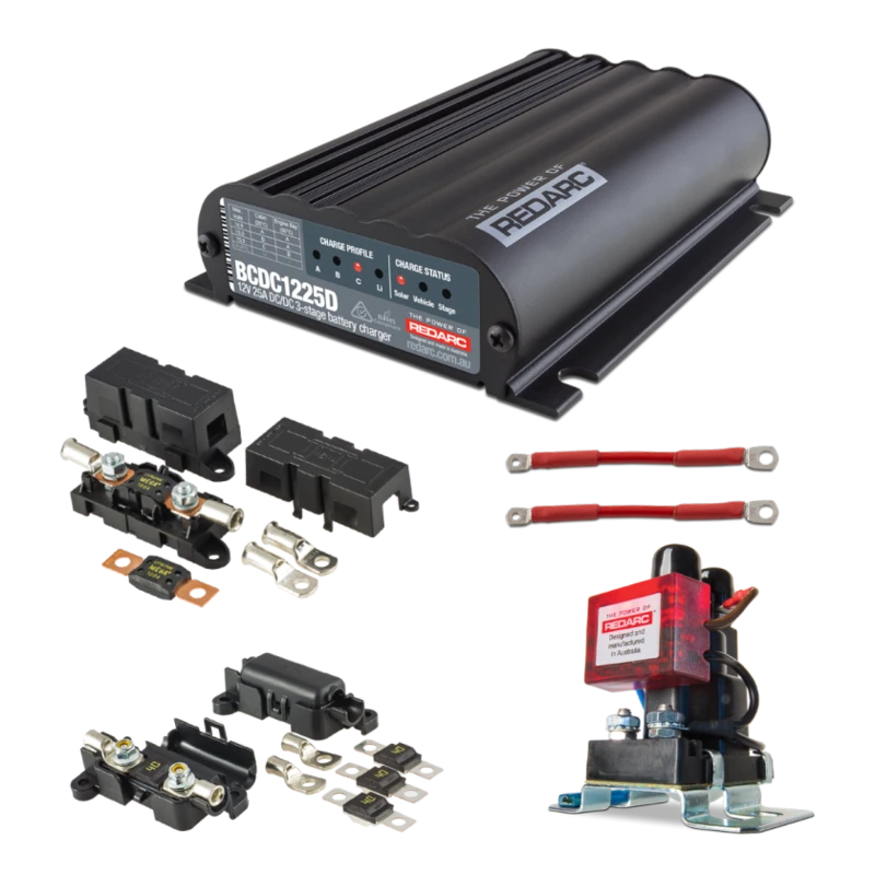 REDARC - DUAL BATTERY JUMP STARTER KIT