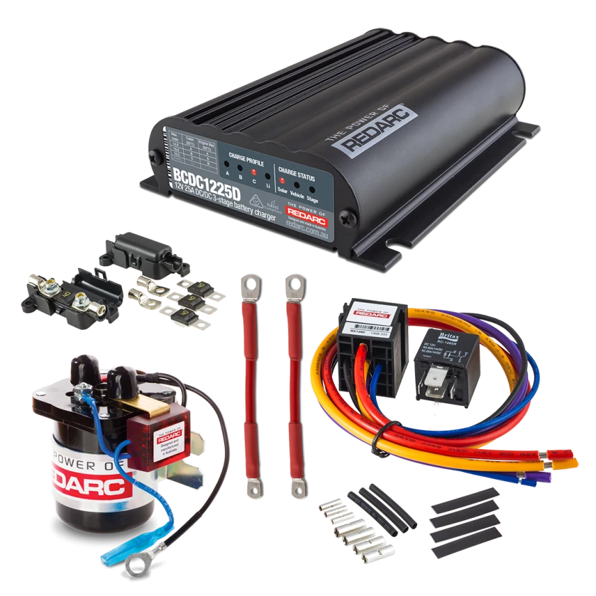 REDARC - DUAL BATTERY WINCH KIT