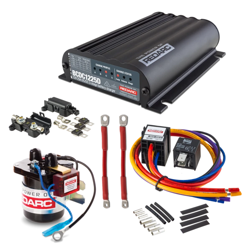 REDARC - DUAL BATTERY WINCH KIT